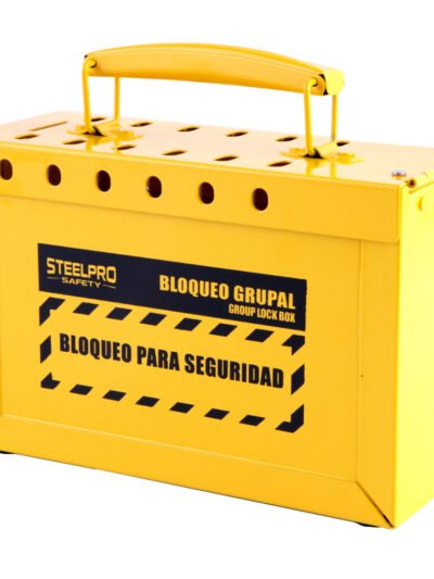 Caja de bloqueo grupal, Steelpro