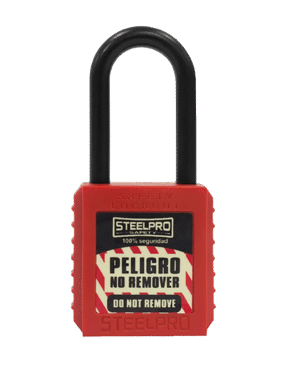 Candado X10 dielectrico, Steelpro