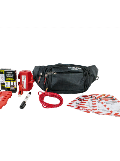 Kit bloqueo y etiquetado para electricista, Steelpro