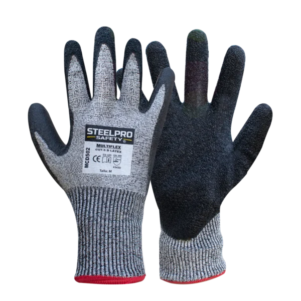 Guante Multiflex Cut-5 latex, Steelpro