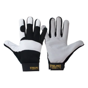 Guante ejecutivo negro, Steelpro