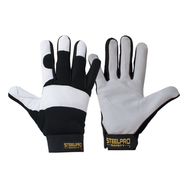Guante ejecutivo negro, Steelpro