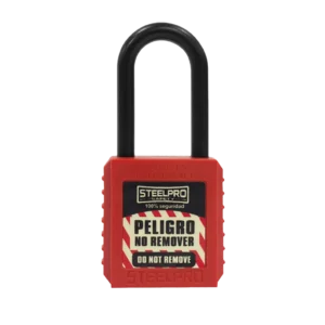 Candado X10 dielectrico, Steelpro