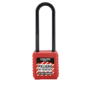Candado x10 dielectrico long, Steelpro