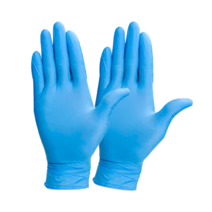 Guante nitrilo desechable sin polvo, Steelpro