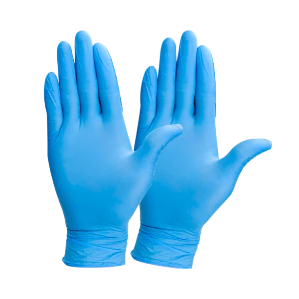 Guante nitrilo desechable sin polvo, Steelpro