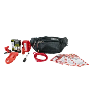 Kit bloqueo y etiquetado para electricista, Steelpro