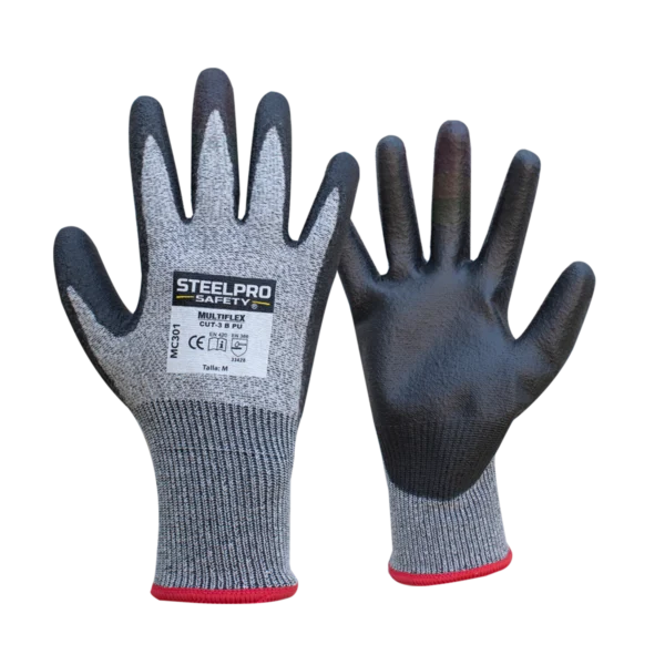 Guante Multiflex Cut-3 PU, Steelpro