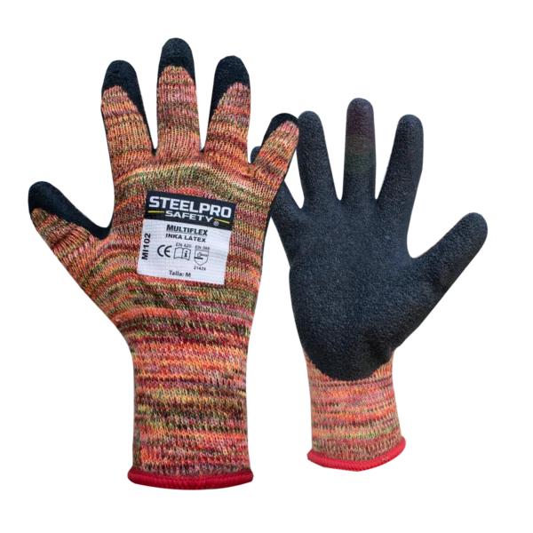 Guante Multiflex Inka latex, Steelpro