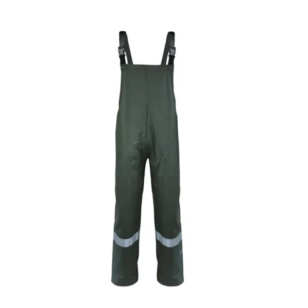 Traje Pu Verde Con Jardinera - Image 4