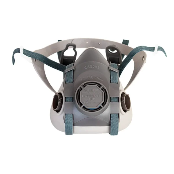 RESPIRADOR ERGONIC 100 TPR MEDIO ROSTRO, Steelpro