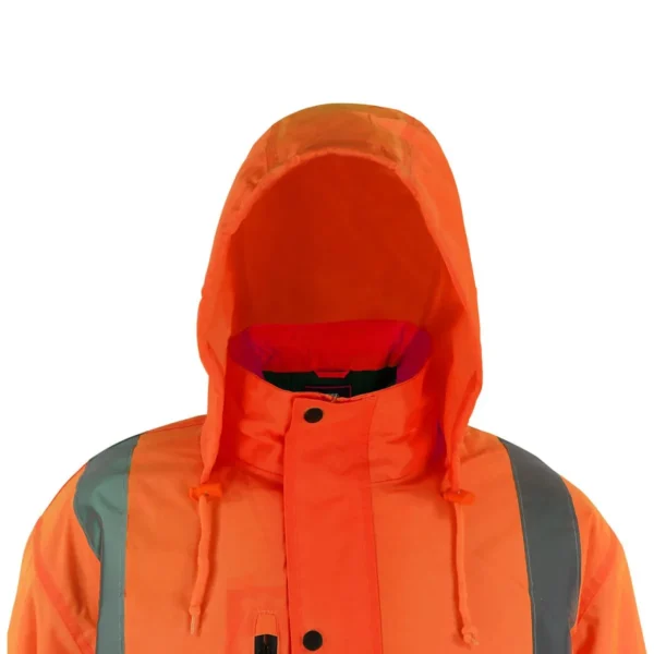 Parka Activex Naranja Fluor C/Reflectante - Image 4
