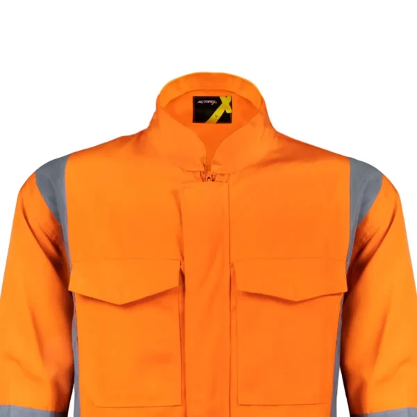 Overol Activex Acid Pro Naranja con reflectantes 360° - Image 4
