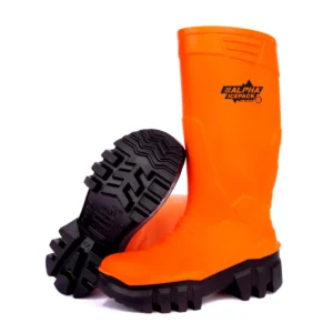 Bota Poliuretano Alpha IcePack Termica Naranja