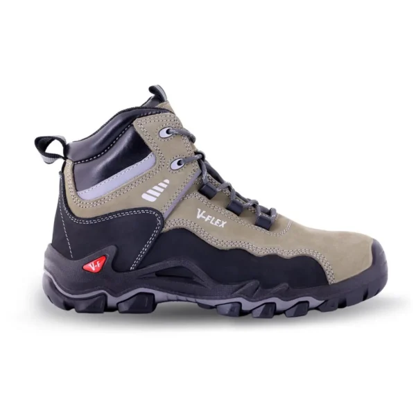 Botin VFlex V17 Nobuck Gris-Negro