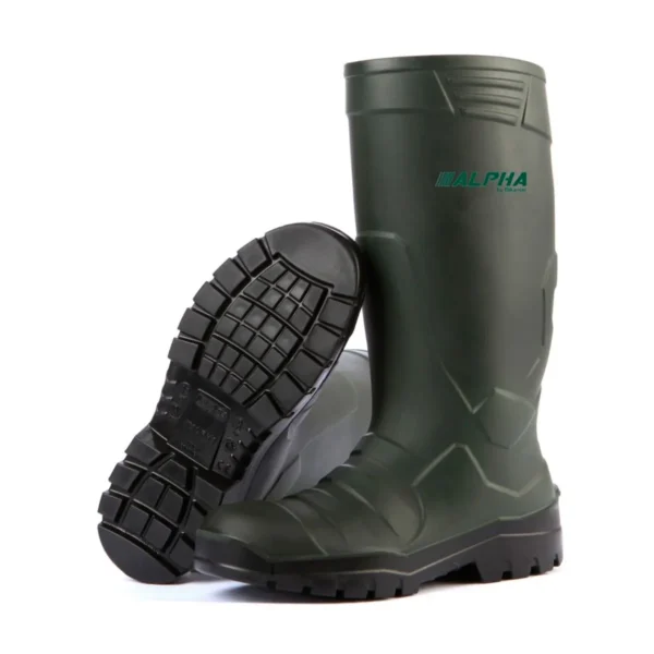 Bota Poliuretano Alpha S5 Verde