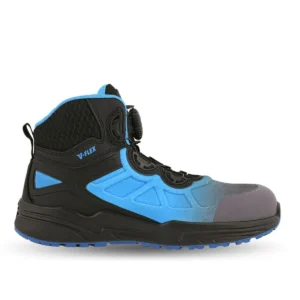 Botin VFlex Thinsulate V93 Negro-Azul Con Boa