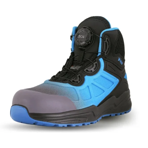 Botin VFlex Thinsulate V93 Negro-Azul Con Boa - Image 2