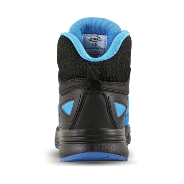Botin VFlex Thinsulate V93 Negro-Azul Con Boa - Image 6