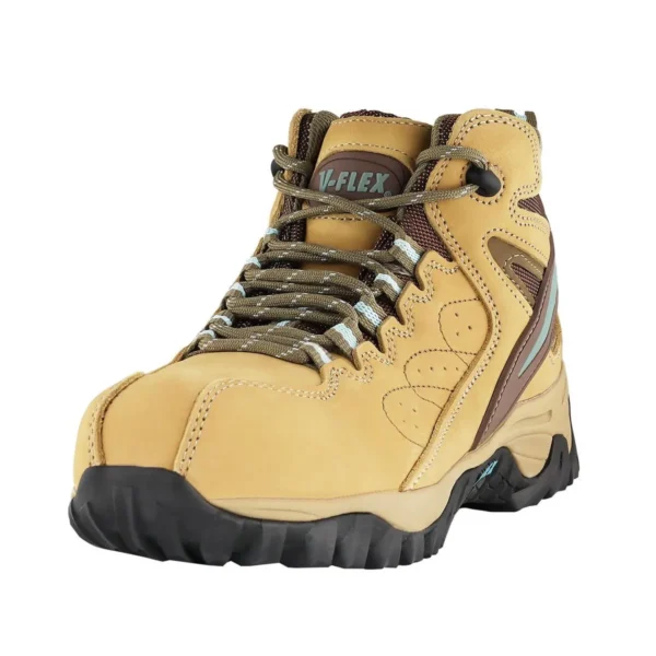 Botin VFlex V1 Mujer Celeste-Caf? - Image 3