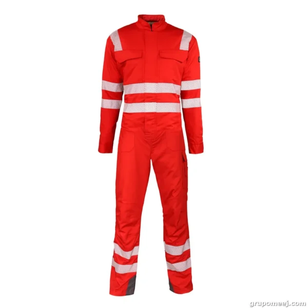 Overol Ignifugo Antiestatico Frct Nfpa Rojo
