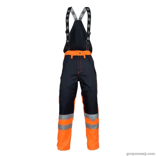Pantalon/Jardinera A Zero Alpine Naranja/Azul Thinsulate
