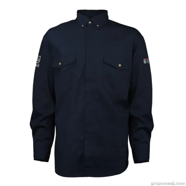 Camisa Ignifuga Absolute Fire Antiestatico FRST NFPA 13034 Azul Marino