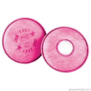 Filtro 2097, P 100 niveles molestos de vapores orgánicos y ozono