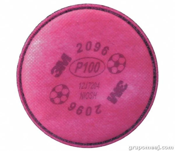 Filtro 2096, P 100 niveles molestos de gases ácidos