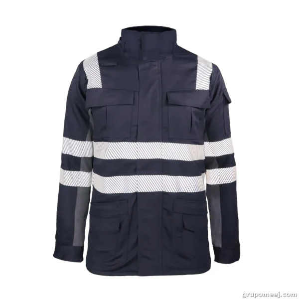 Parka Ignifuga Absolute Fire Antiestatica FRWJT NFPA 13034 Azul Marino